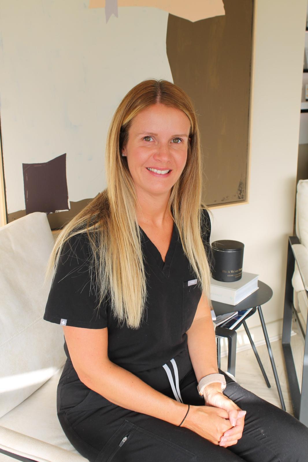 Millie, natural nail specialist and founder of Polished Harrogate